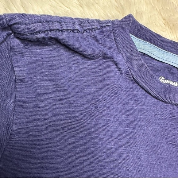 Tommy Bahama T-Shirt Dark Navy Blue Size 6 - Picture 6 of 16